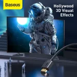 Baseus high definition Series 4K 8 Meter HDMI To HDMI Cable - Image 2